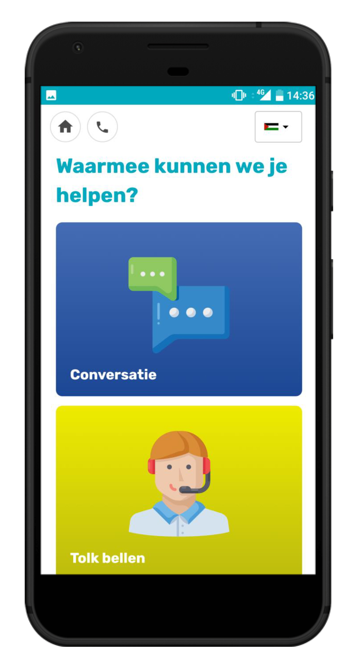 Tolkenapp afb GSM projecten